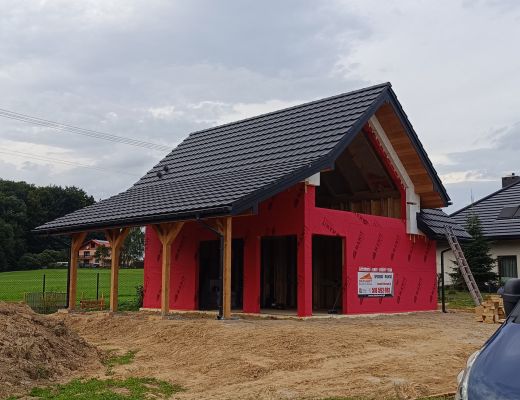 Budowa domu w Rudzicy